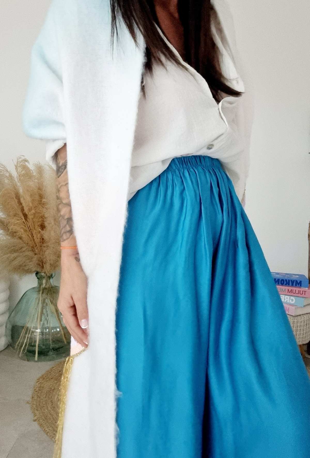 Jupe BAYA bleu