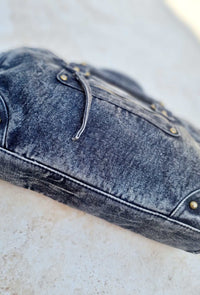 Sac jeans noir EMILIE