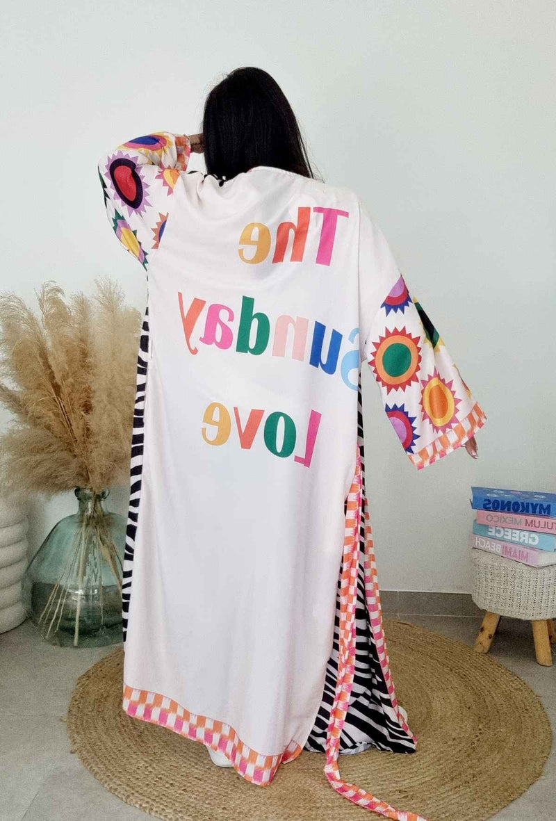 Kimono long BIANCA