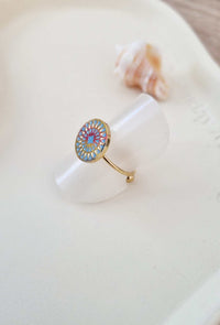Bague CARO bleu