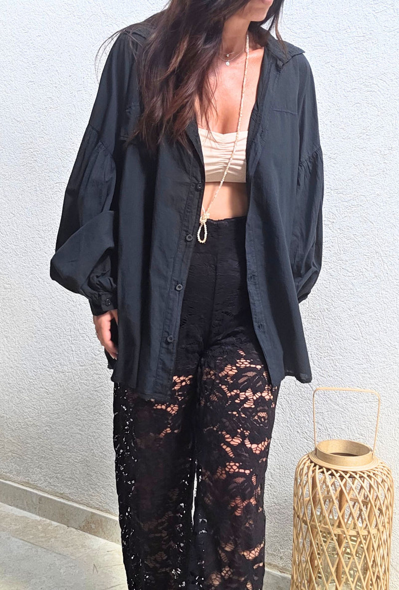 Pantalon Marius noir