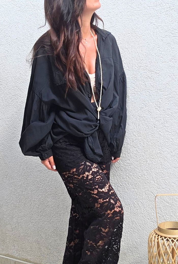 Pantalon Marius noir