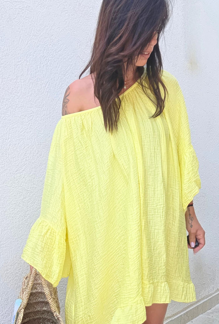 Robe SOFIA Jaune