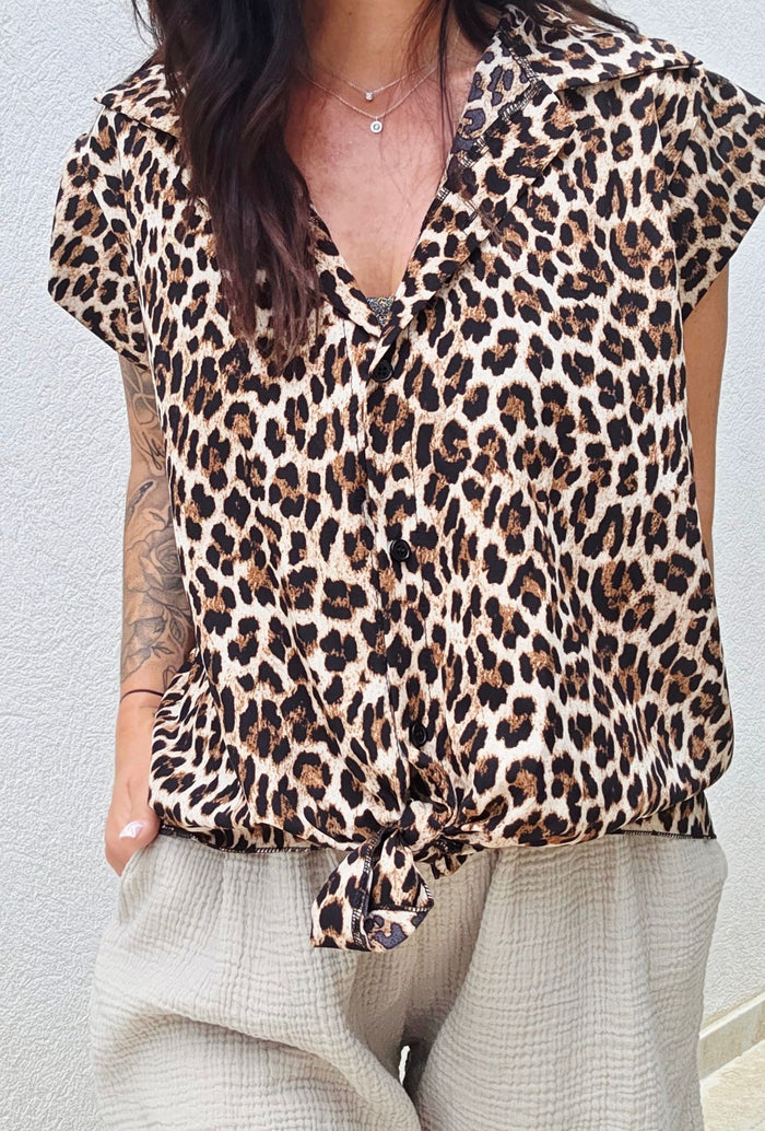 Blouse noeud LEO