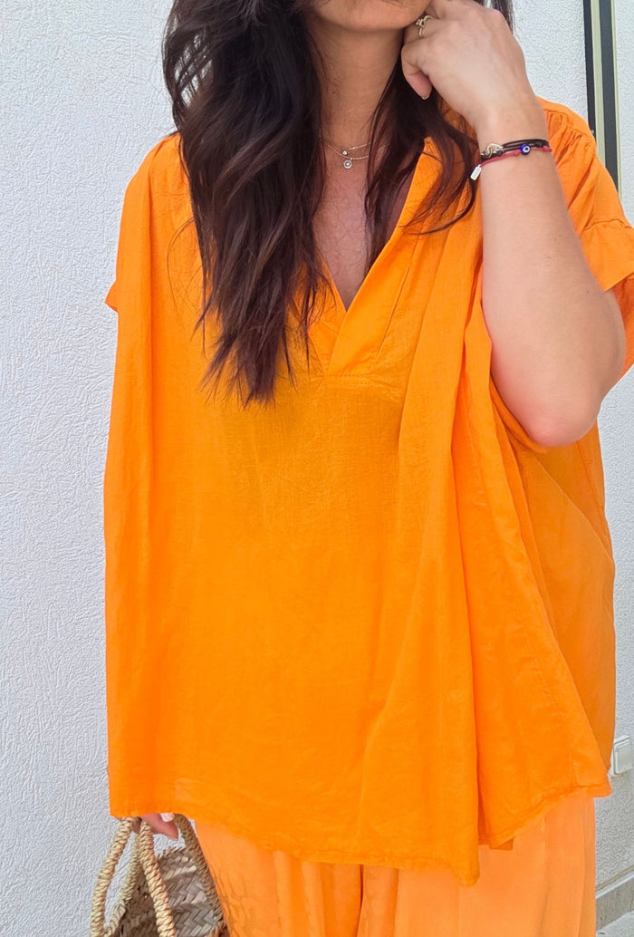 Blouse MAEVA orange