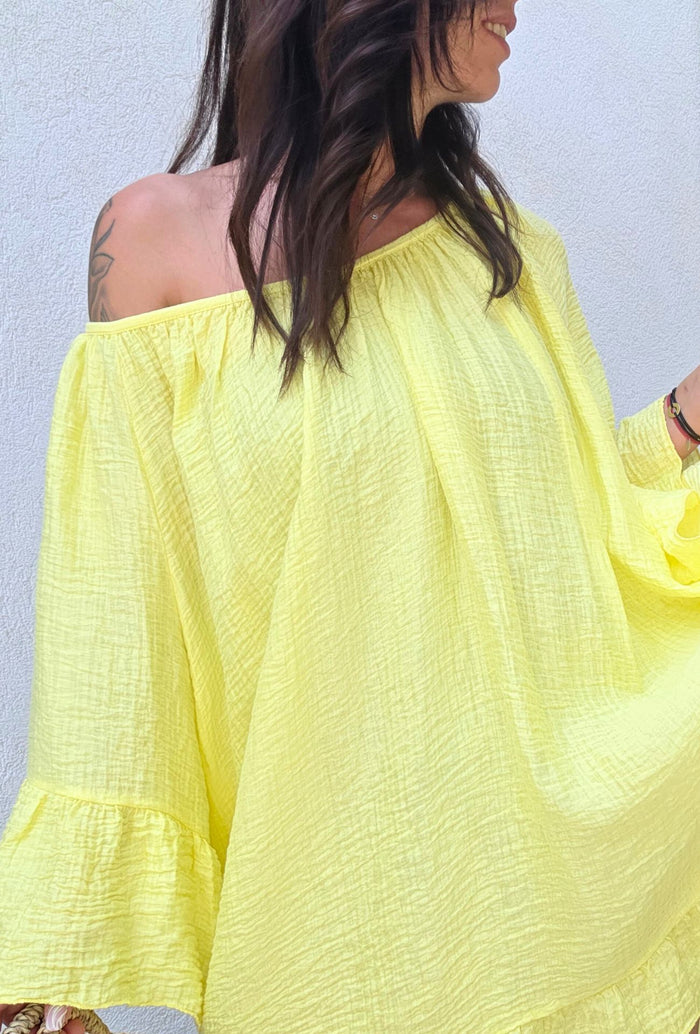 Robe SOFIA Jaune