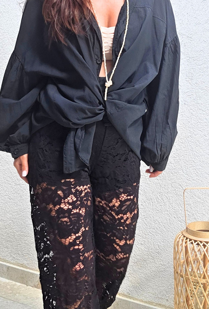 Pantalon Marius noir