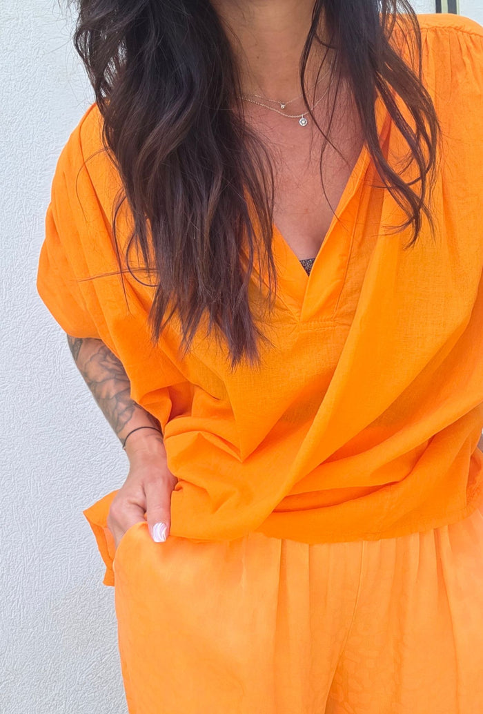 Blouse MAEVA orange