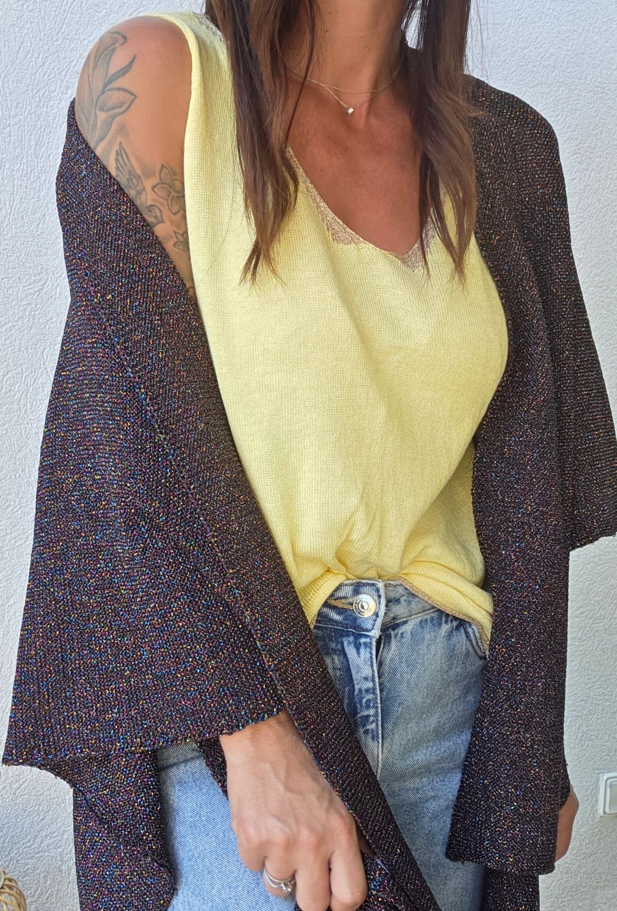 Débardeur MARION jaune