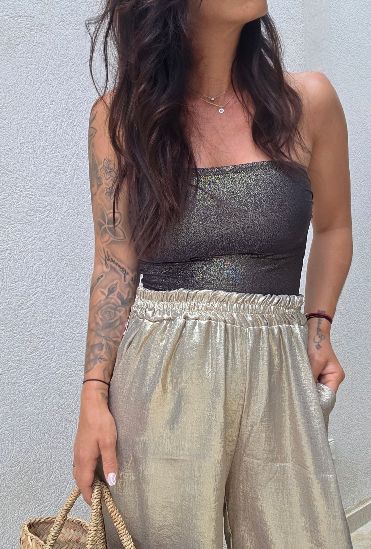 Pantalon ANGELO doré