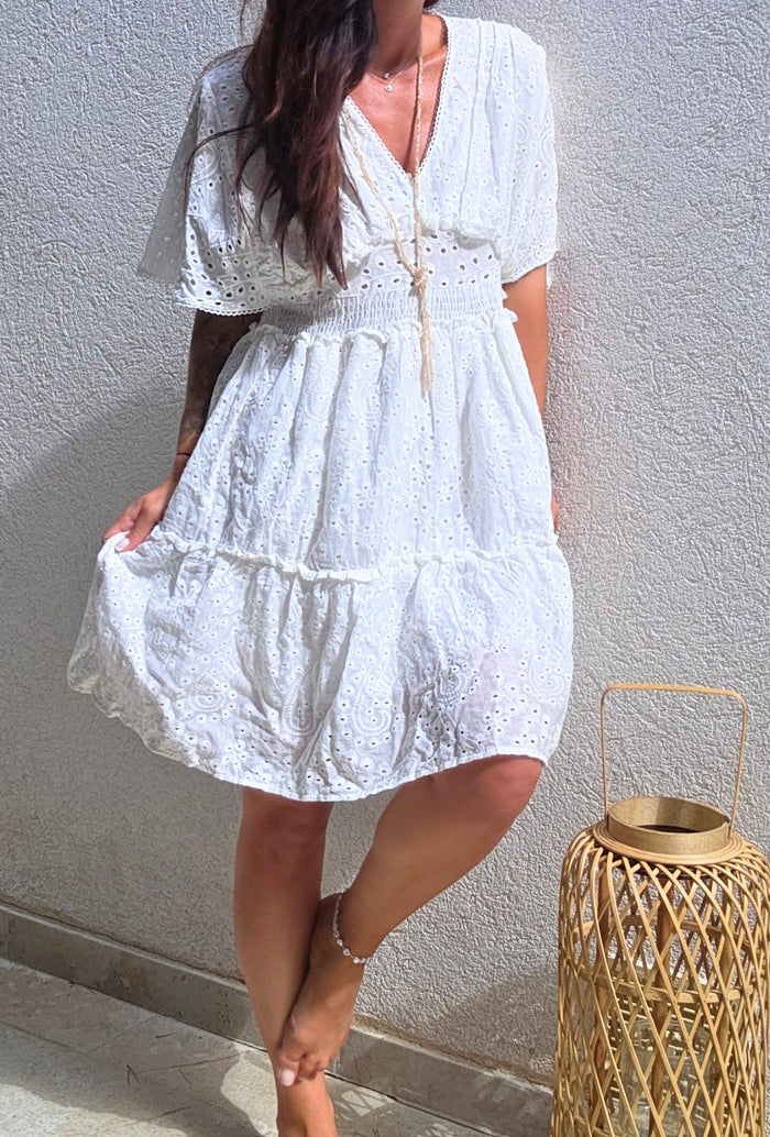 Robe Alicia blanche