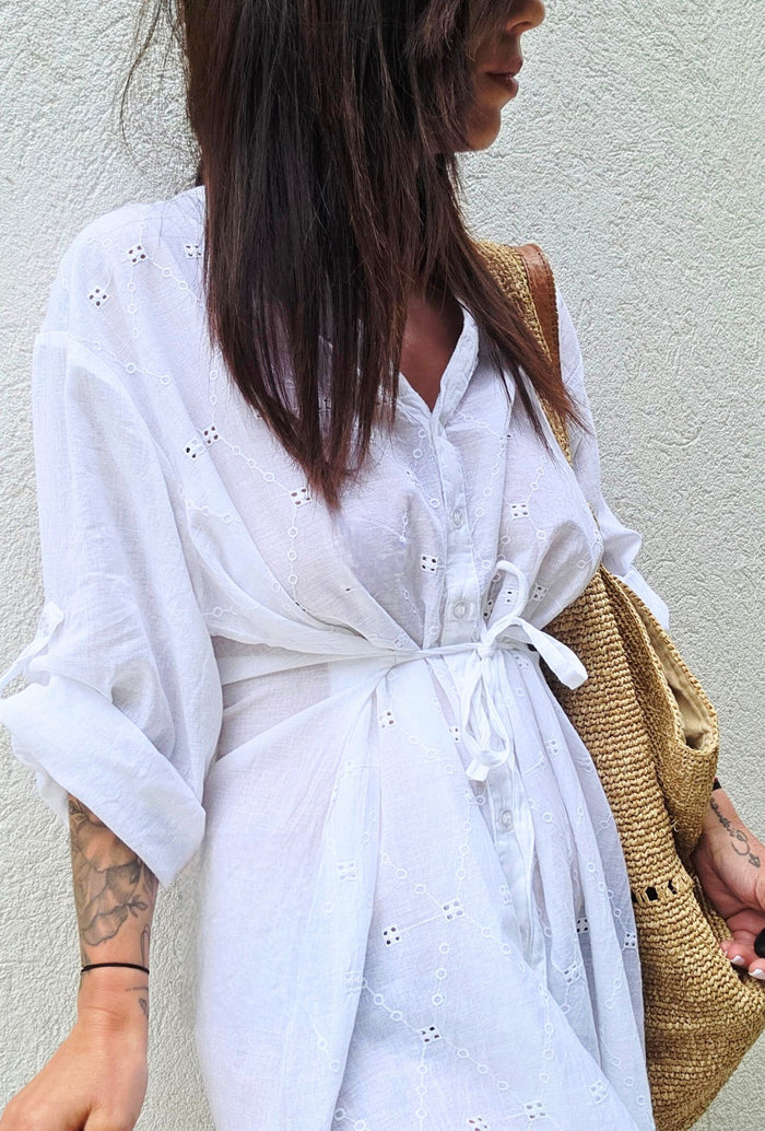 Robe PLAYA Blanc