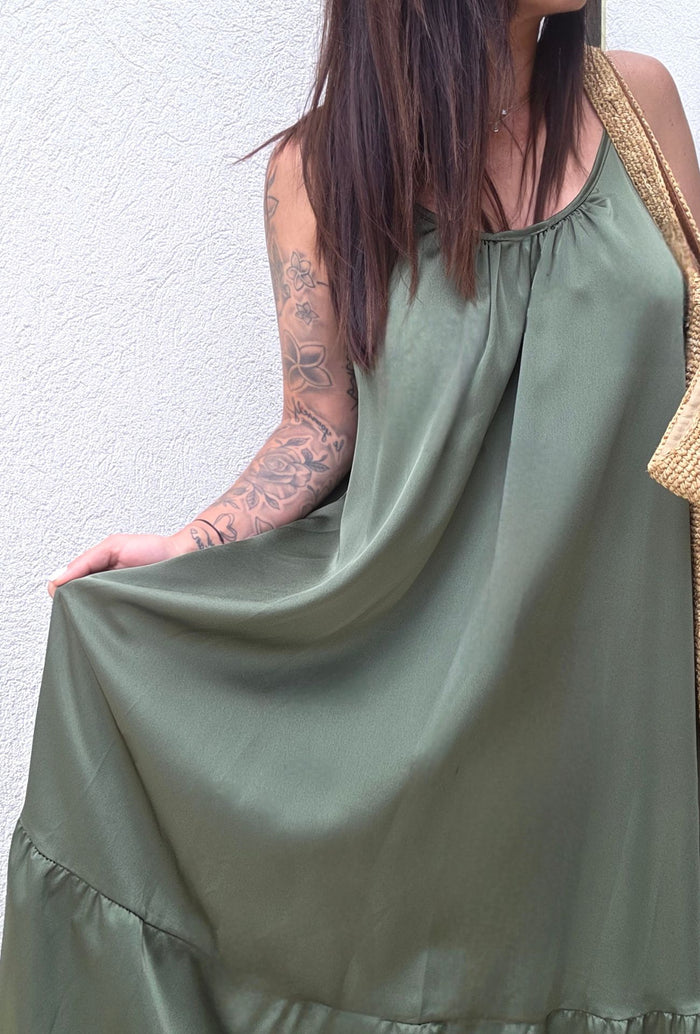 Robe EMILIE - Kaki