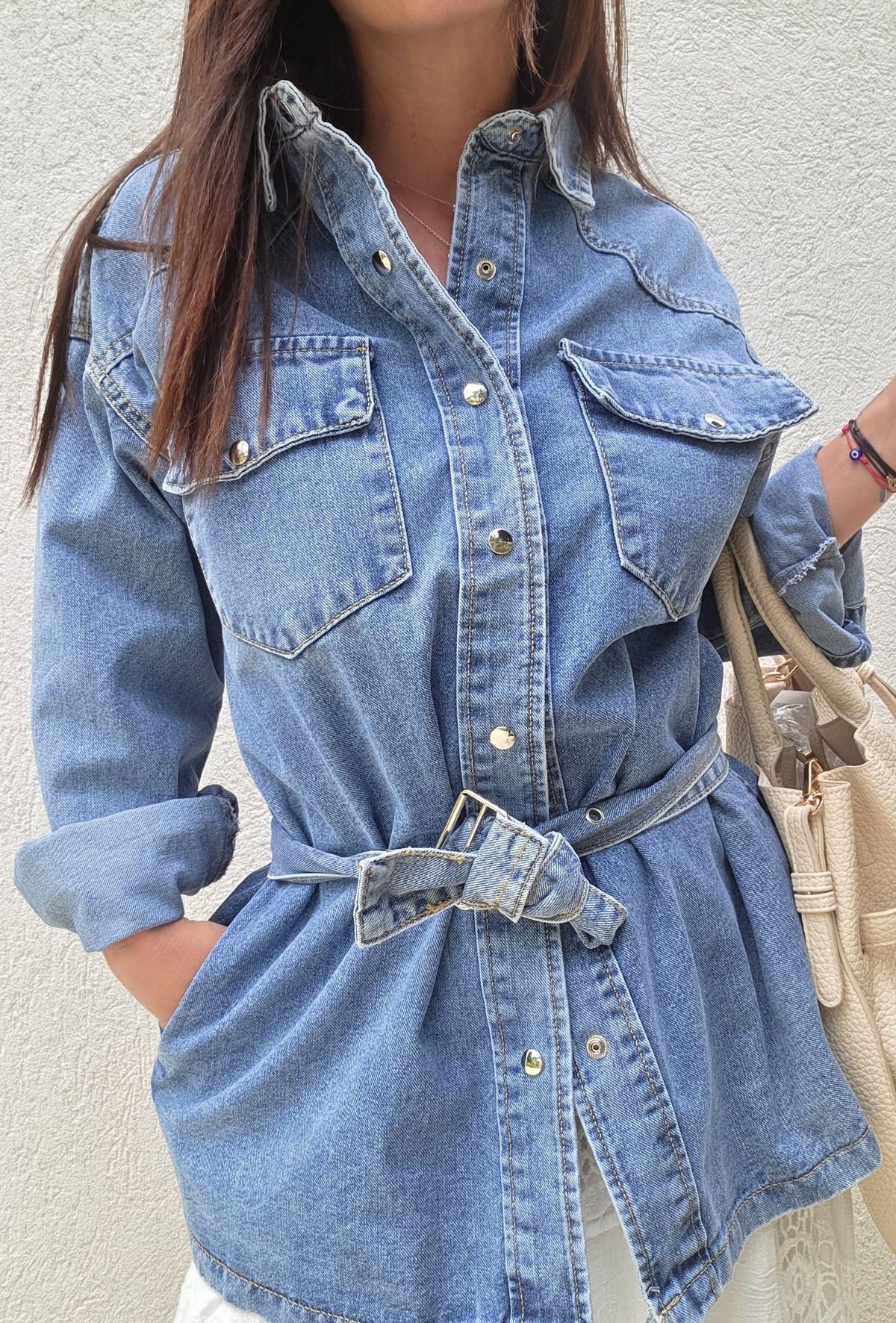 Veste / Chemise en jeans KATE