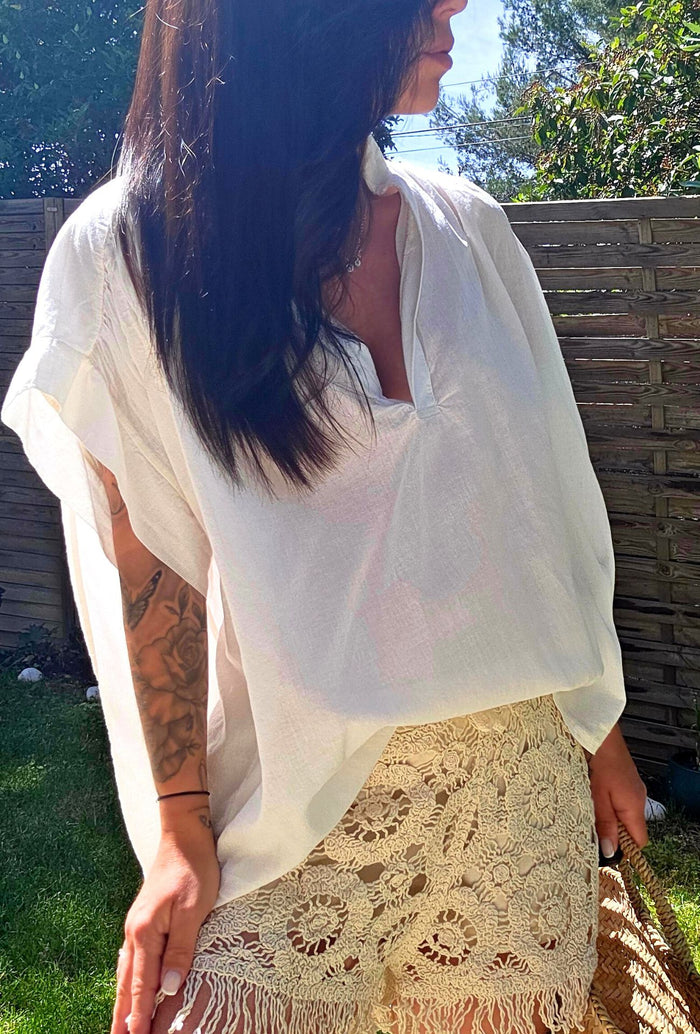 Blouse MAEVA blanc