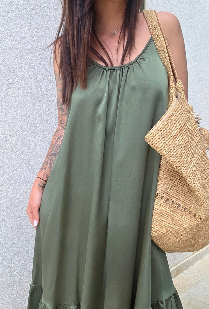 Robe EMILIE - Kaki