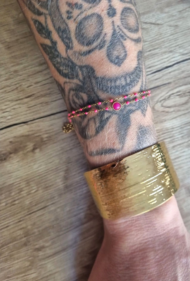 Bracelet Celine rose