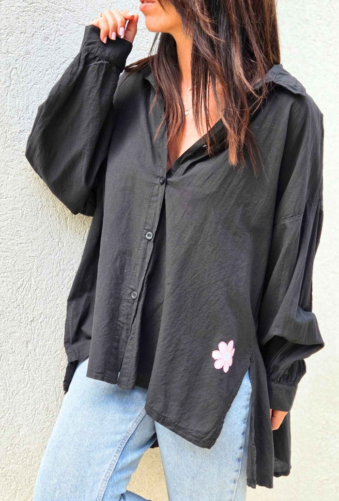 Chemise CHRISTINE Noir 