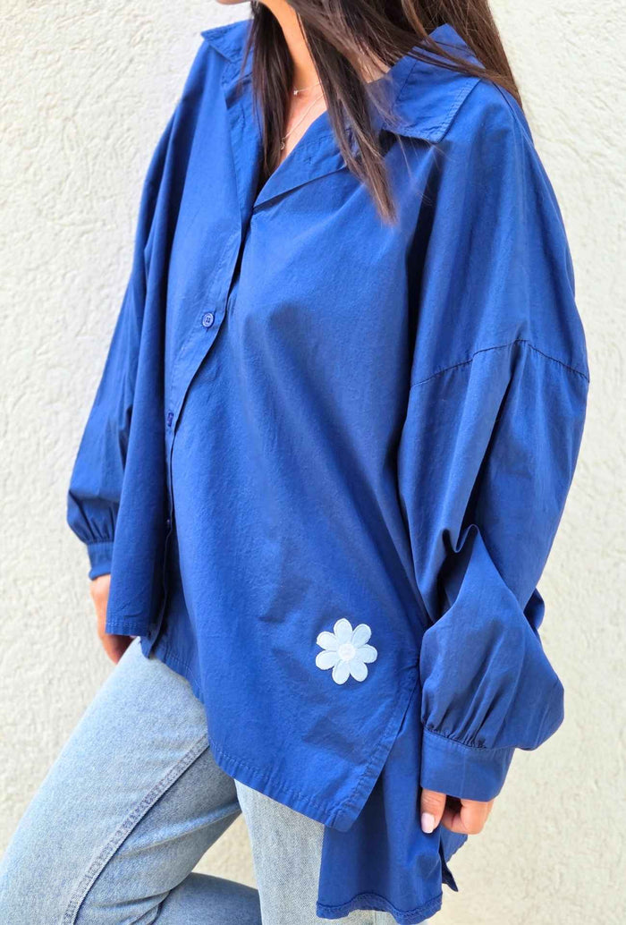 Chemise CHRISTINE bleu