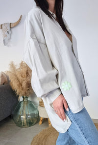 Chemise CHRISTINE sable