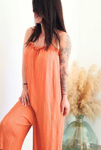 Combinaison fluide Terracotta ELODIE