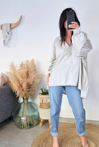 Chemise CHRISTINE sable