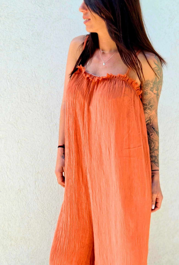 Combinaison fluide Terracotta ELODIE