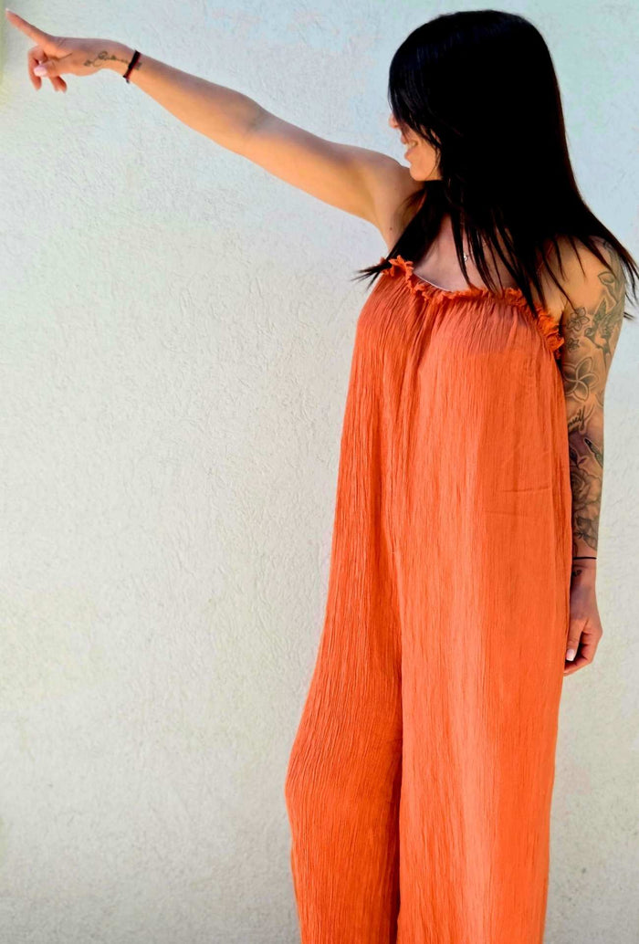 Combinaison fluide Terracotta ELODIE