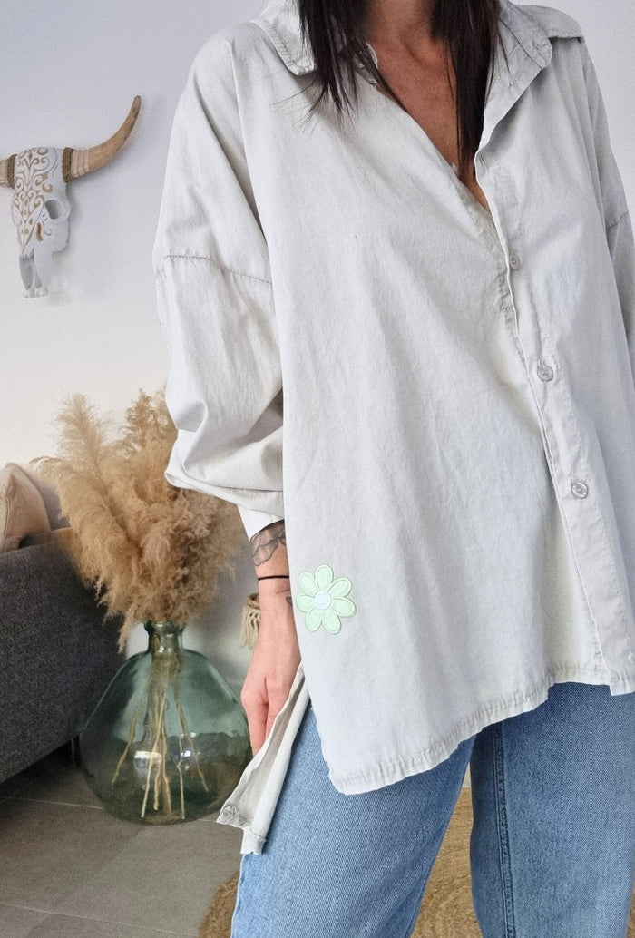 Chemise CHRISTINE sable