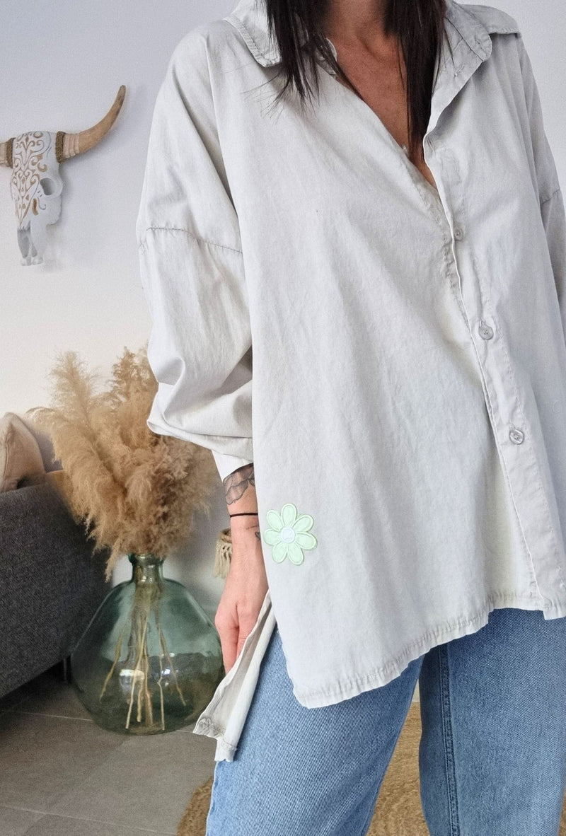 Chemise CHRISTINE sable