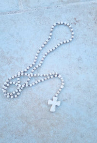 Collier long CROSS