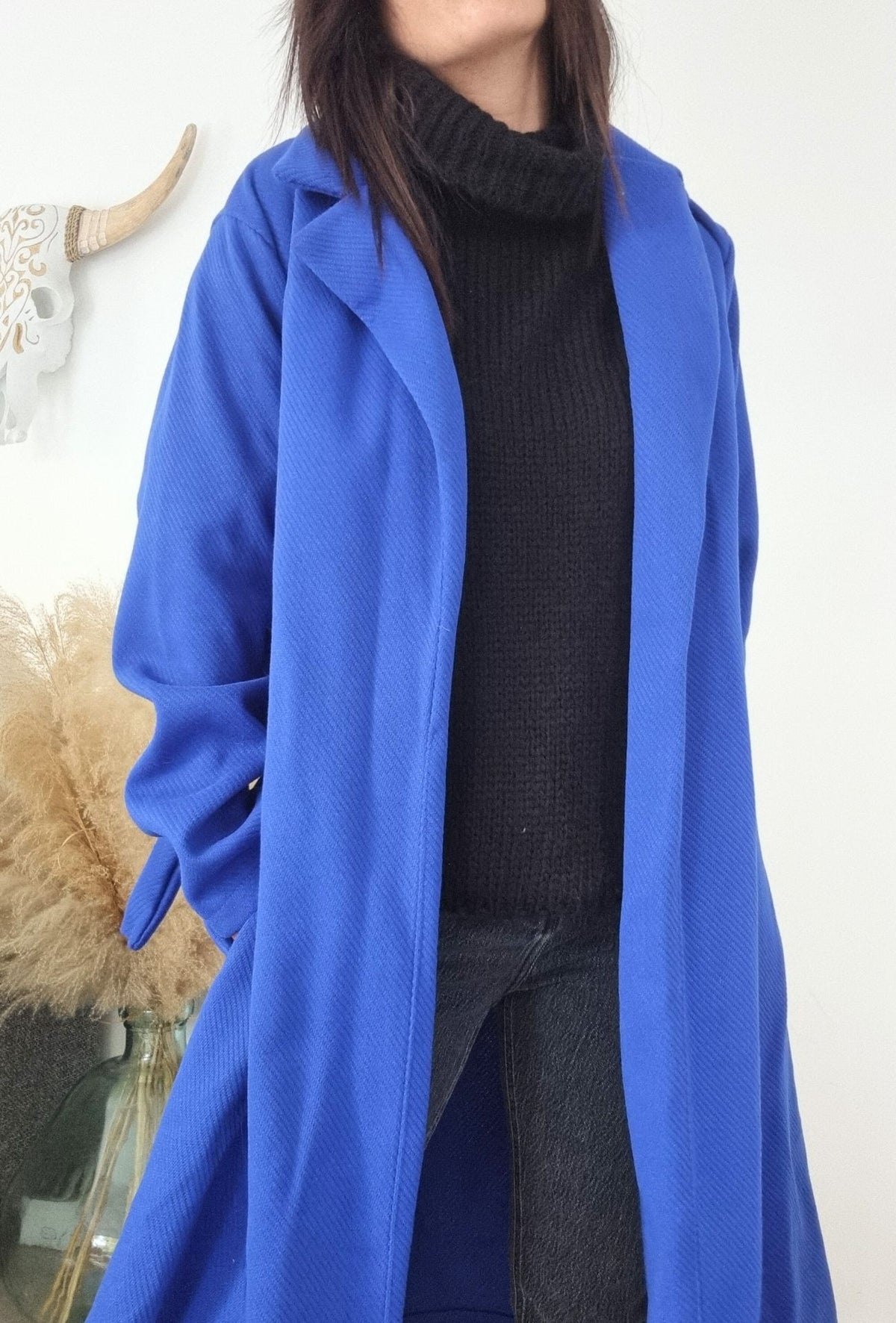 Manteau AMELIE Bleu roi