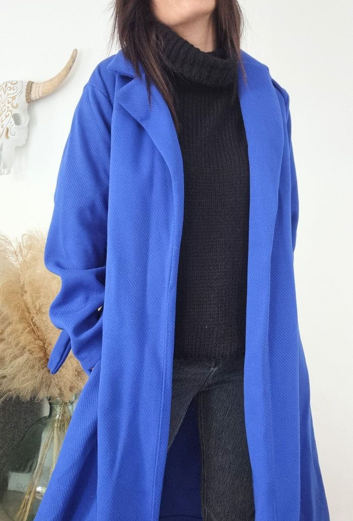 Manteau AMELIE Bleu roi