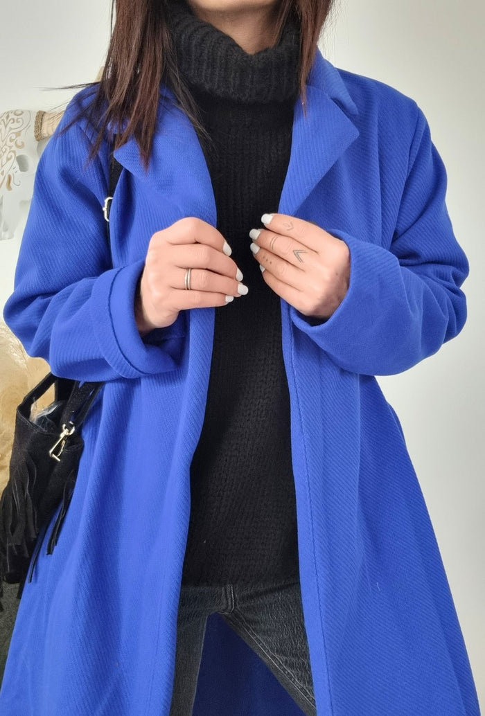 Manteau AMELIE Bleu roi