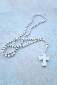 Collier long CROSS