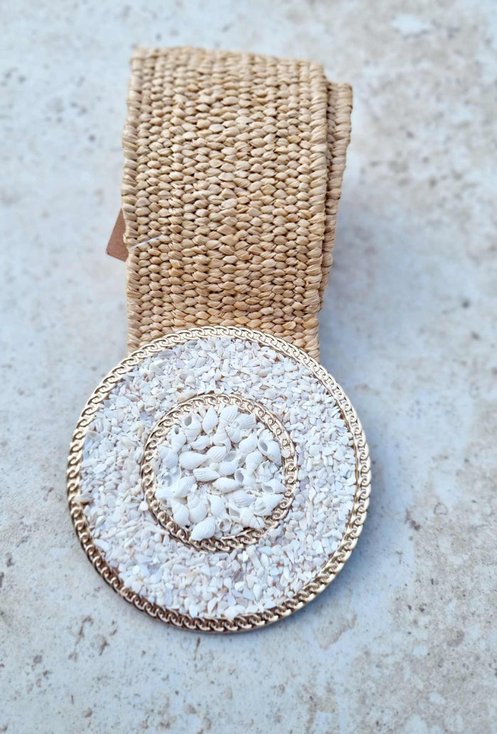 Ceinture ANGELINA Beige poudré