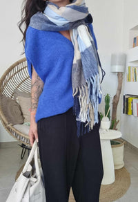 Echarpe MELINA bleu