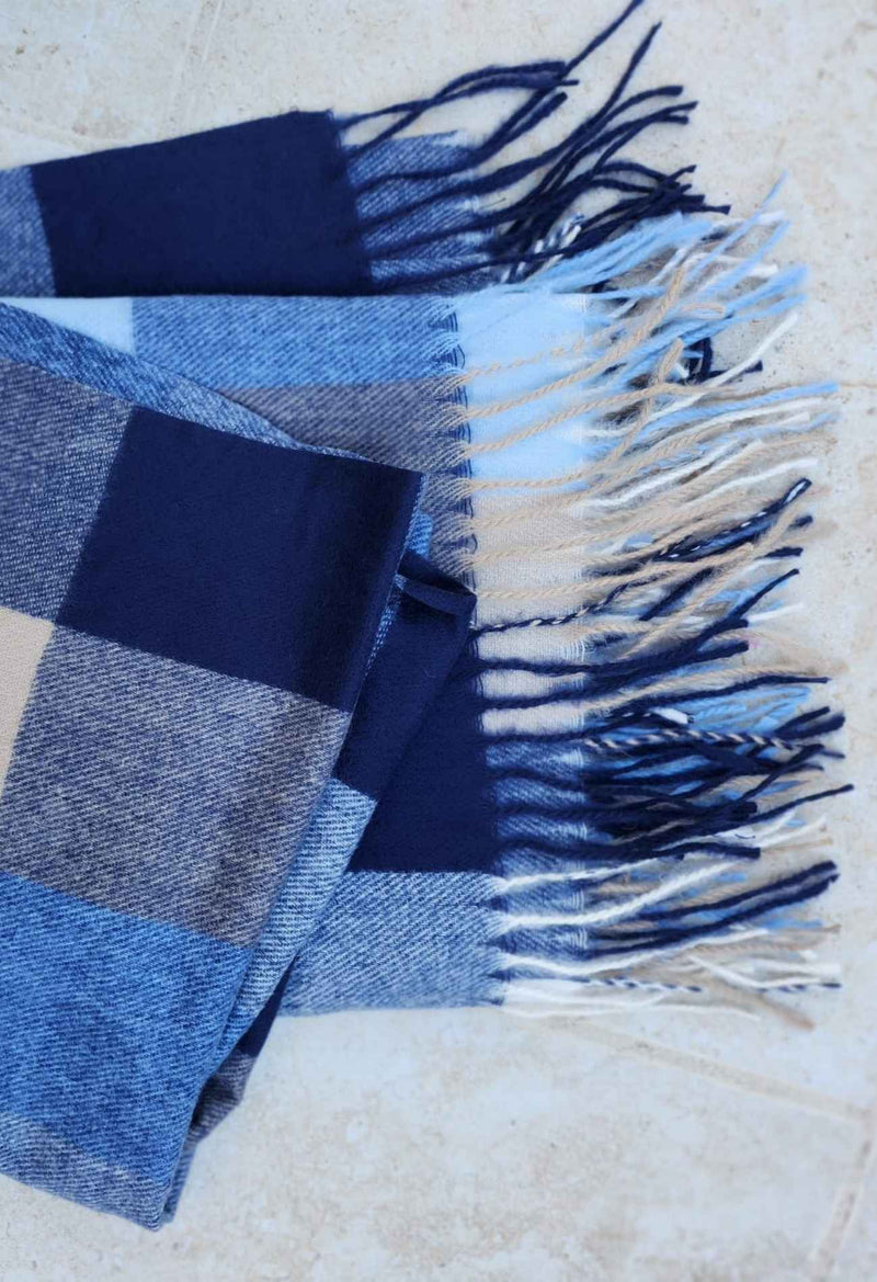 Echarpe MELINA bleu