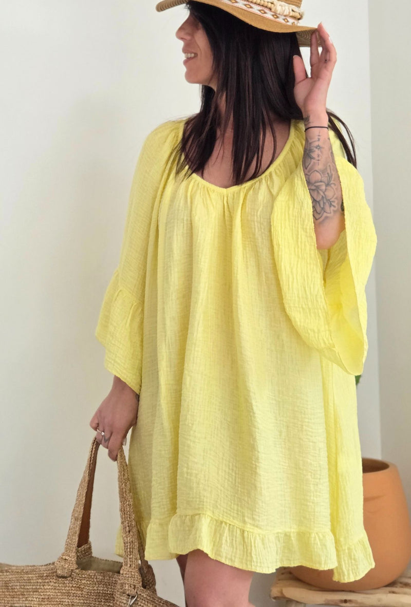 Robe SOFIA Jaune