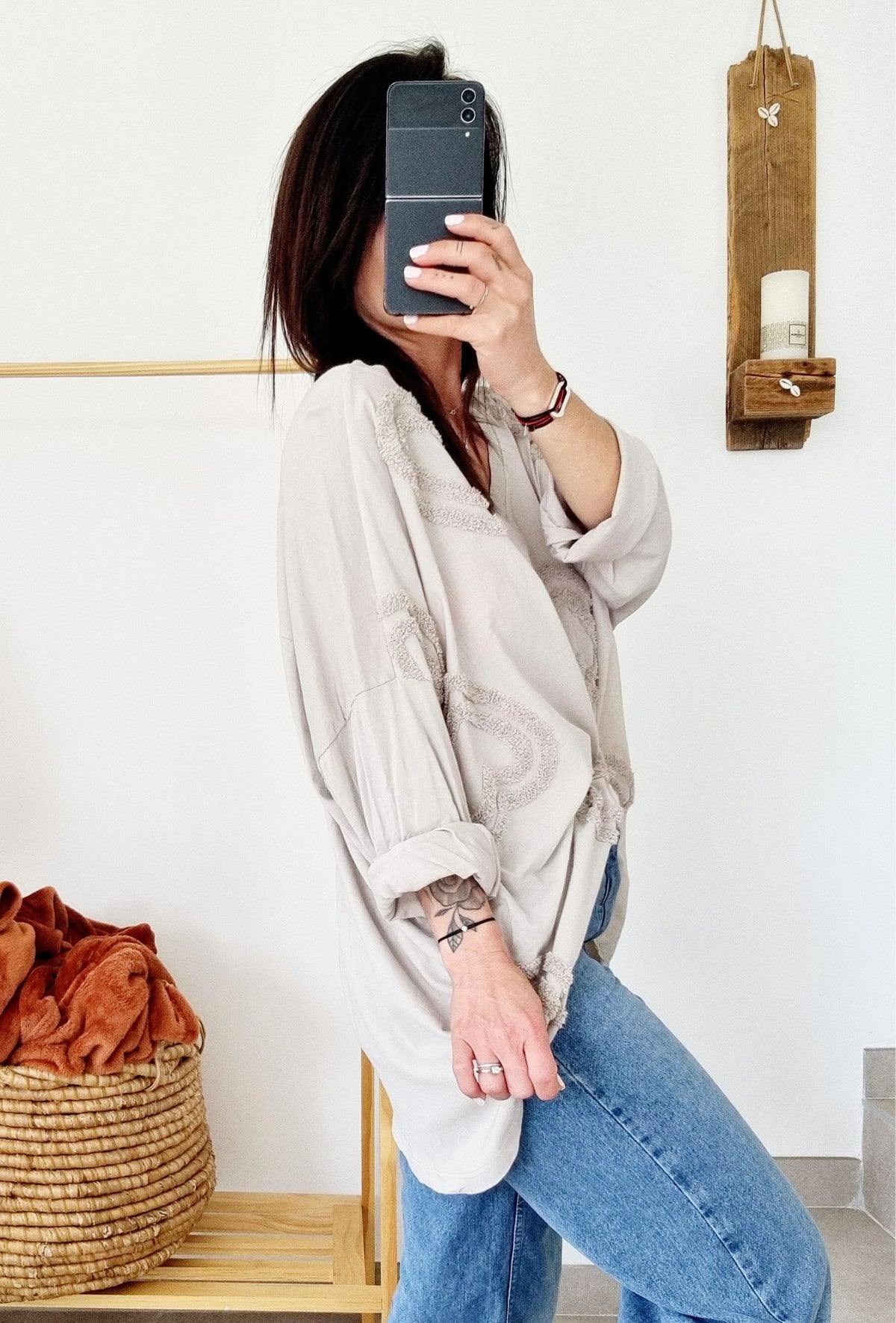 T-shirt LOVE YOU Beige