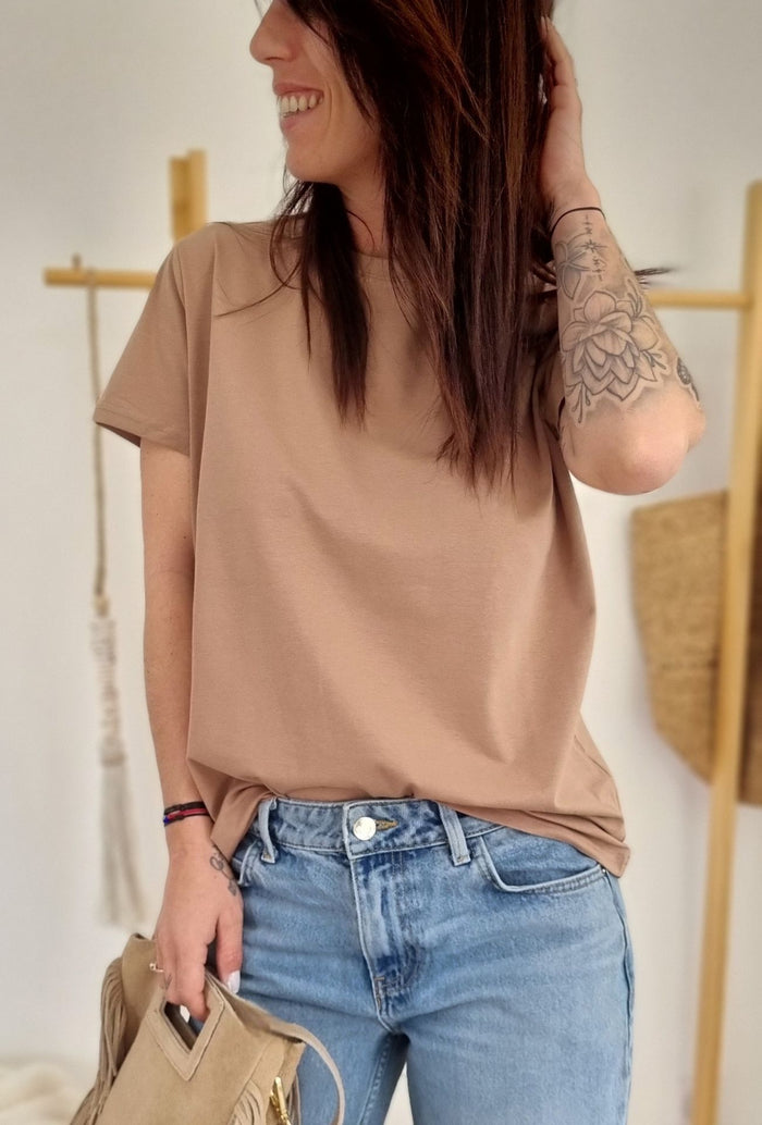 Tee-shirt LILI beige