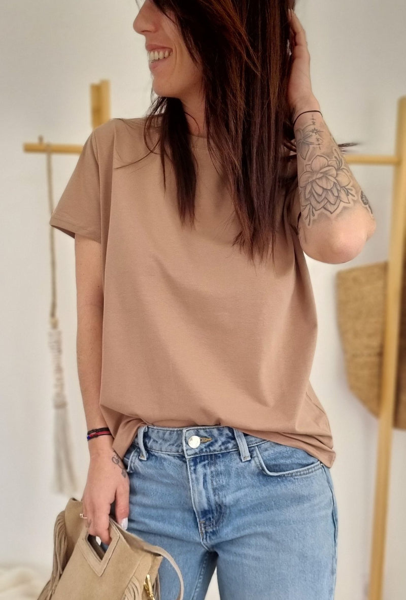 Tee-shirt LILI beige