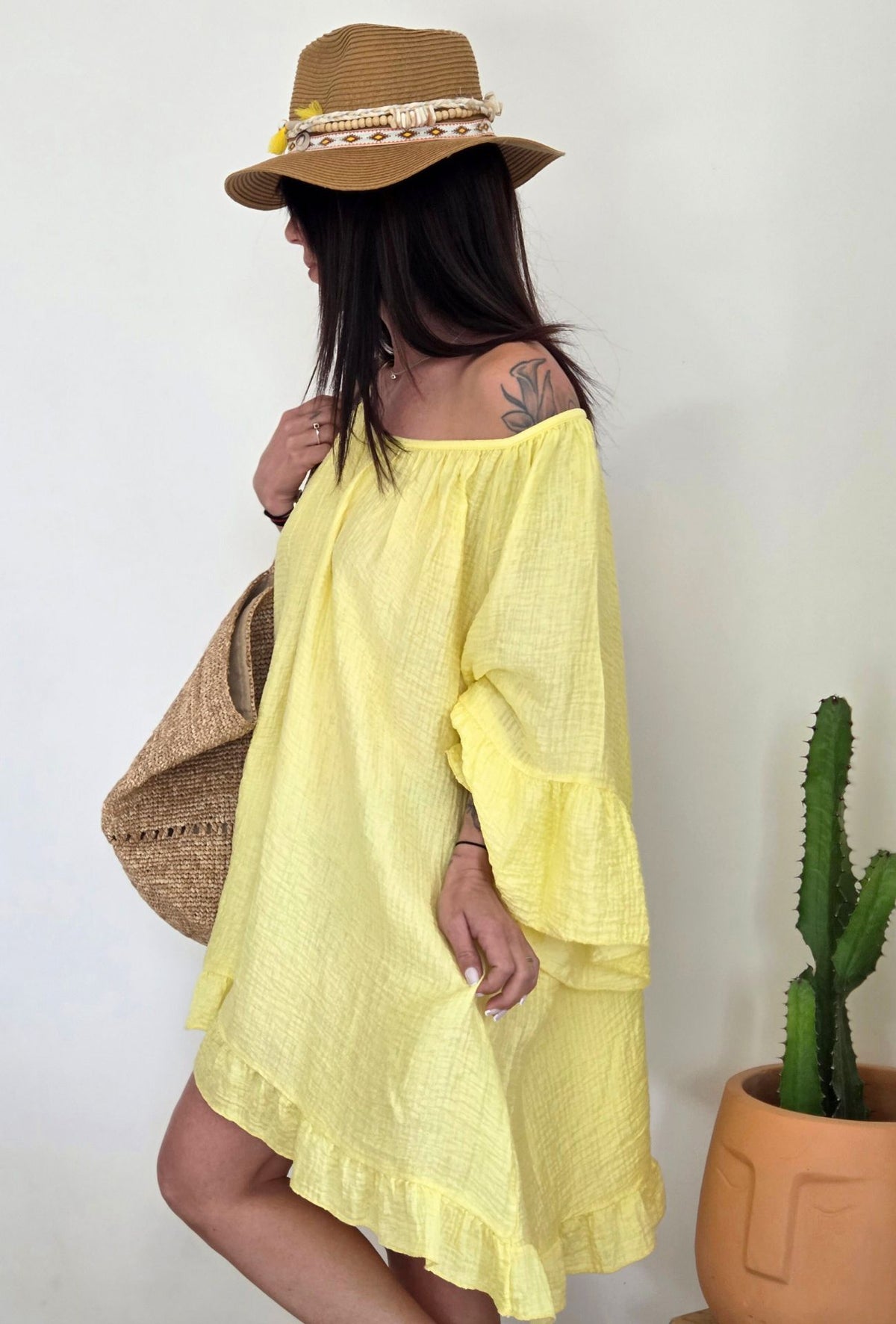 Robe SOFIA Jaune