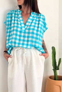 Chemise CARO bleu