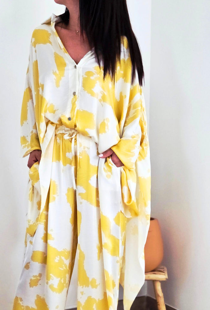 Pantalon EVANA jaune