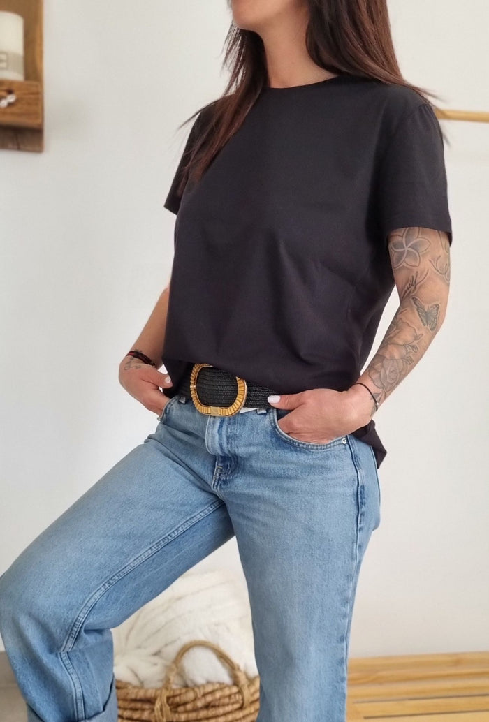 Tee-shirt LILI noir