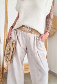 Pantalon Carole Beige