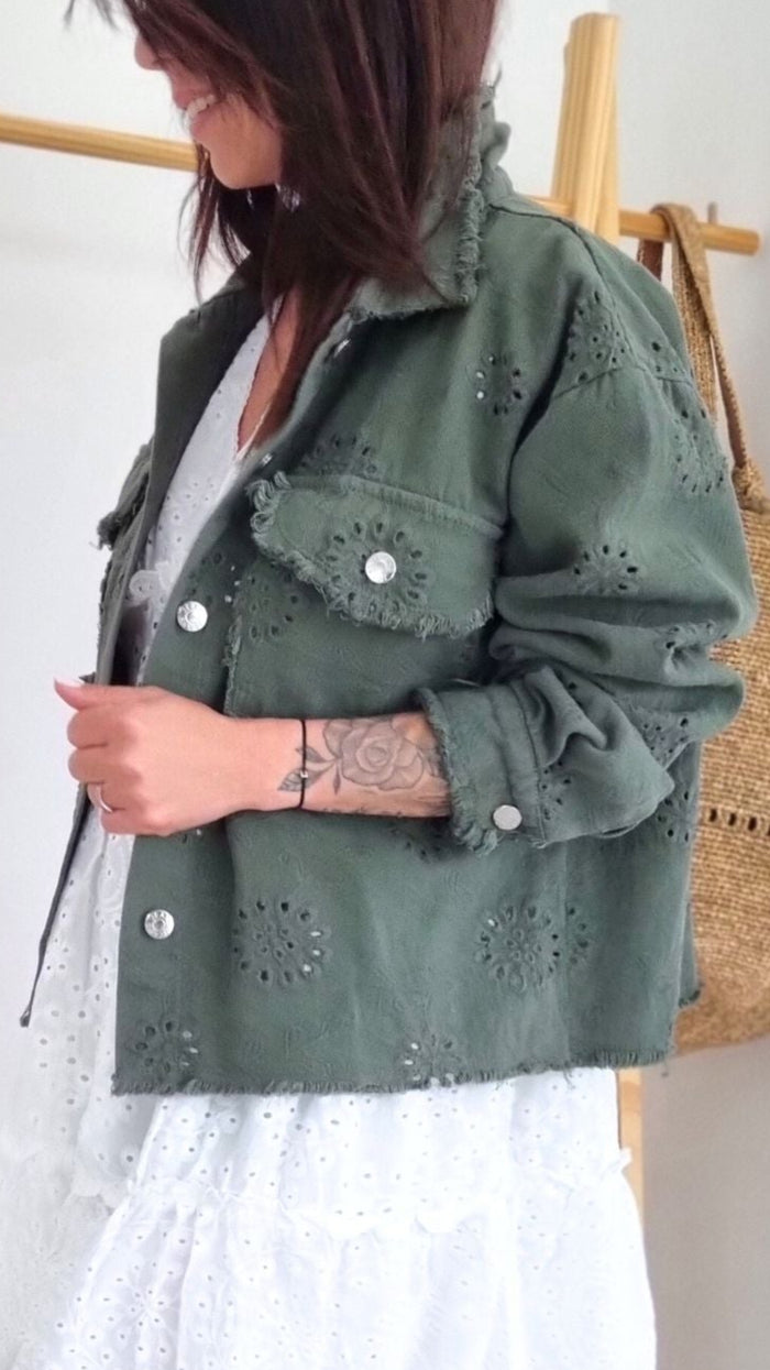 Veste MINAYA kaki
