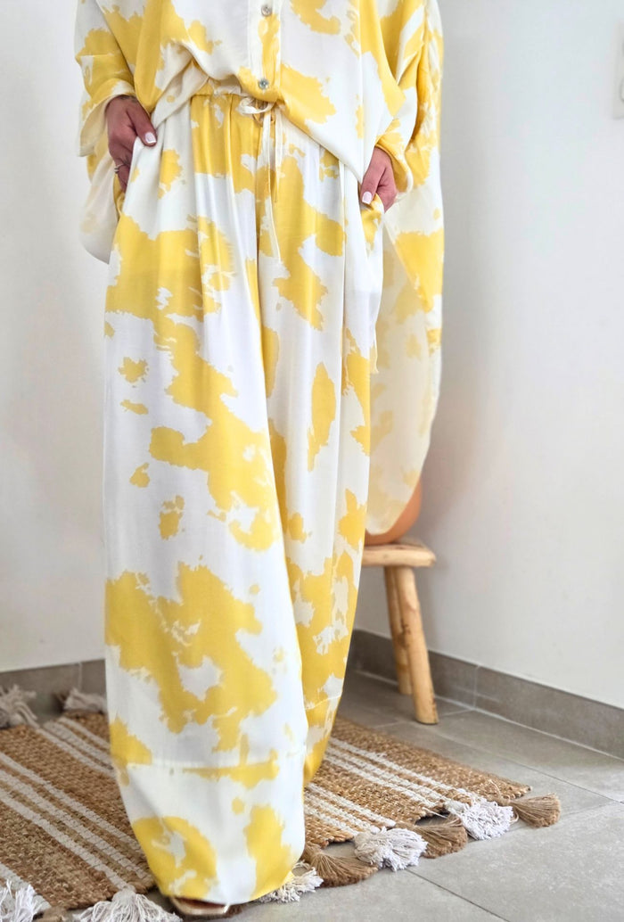 Pantalon EVANA jaune