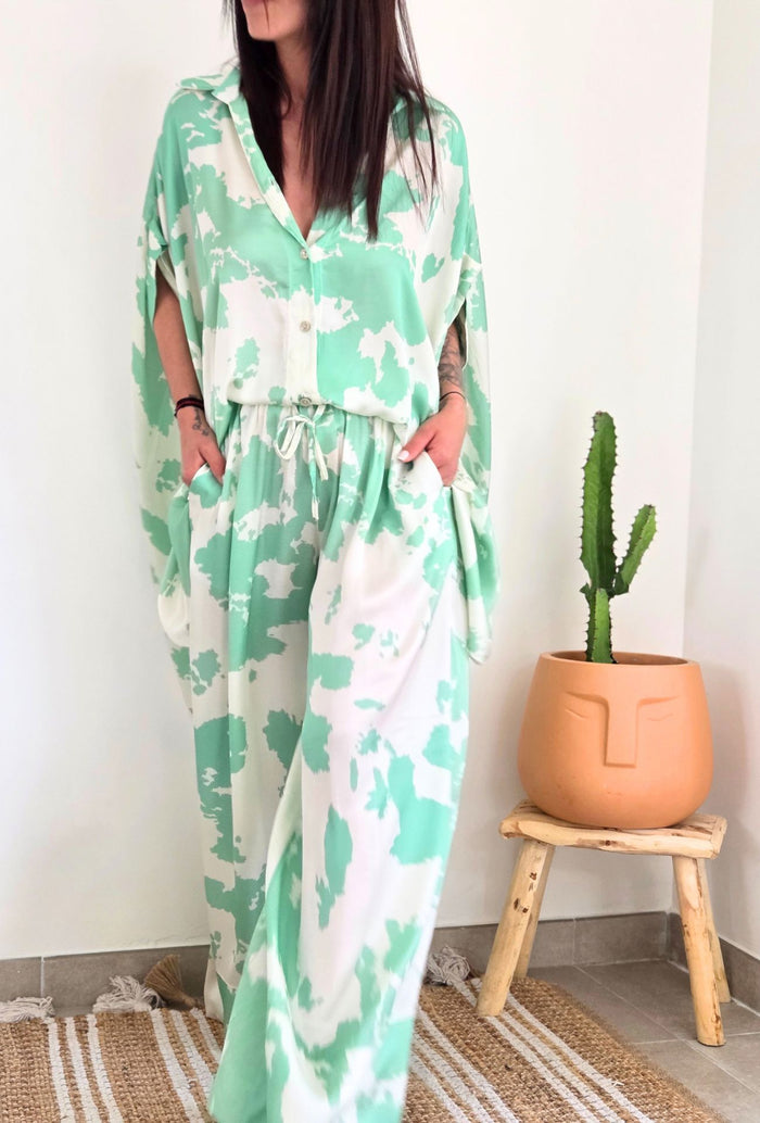 Pantalon EVANA Vert